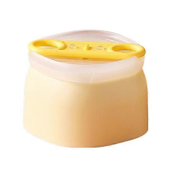 Large Square Ice Cube Mold with Lid Stackable Silicone Ice Tray for Whiskey Cocktails Soups