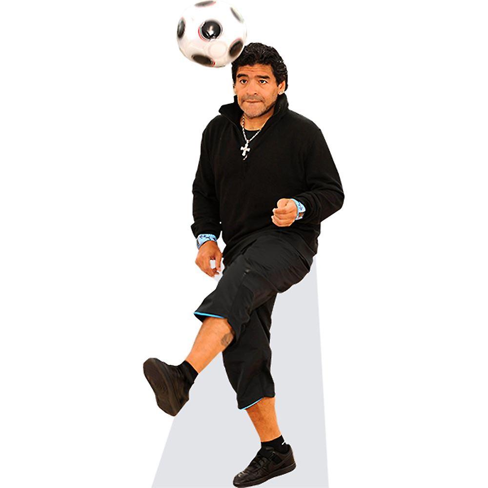 Diego Maradona Cardboard Cutout (life size OR mini size). Standee. Stand Up.
