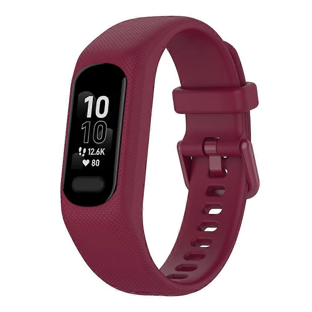 Replacement Straps Compatible for Garmin Smart 5 Silicone Textured Strap Smartwatch Wrist Bands