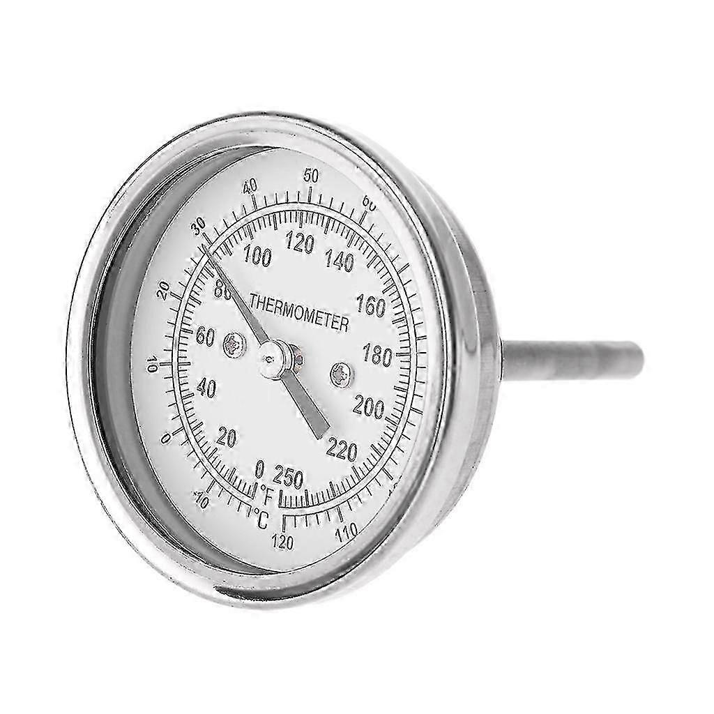 Rundt termometer Temperaturmonitor Sirkulært termograf Bimetalltermometer