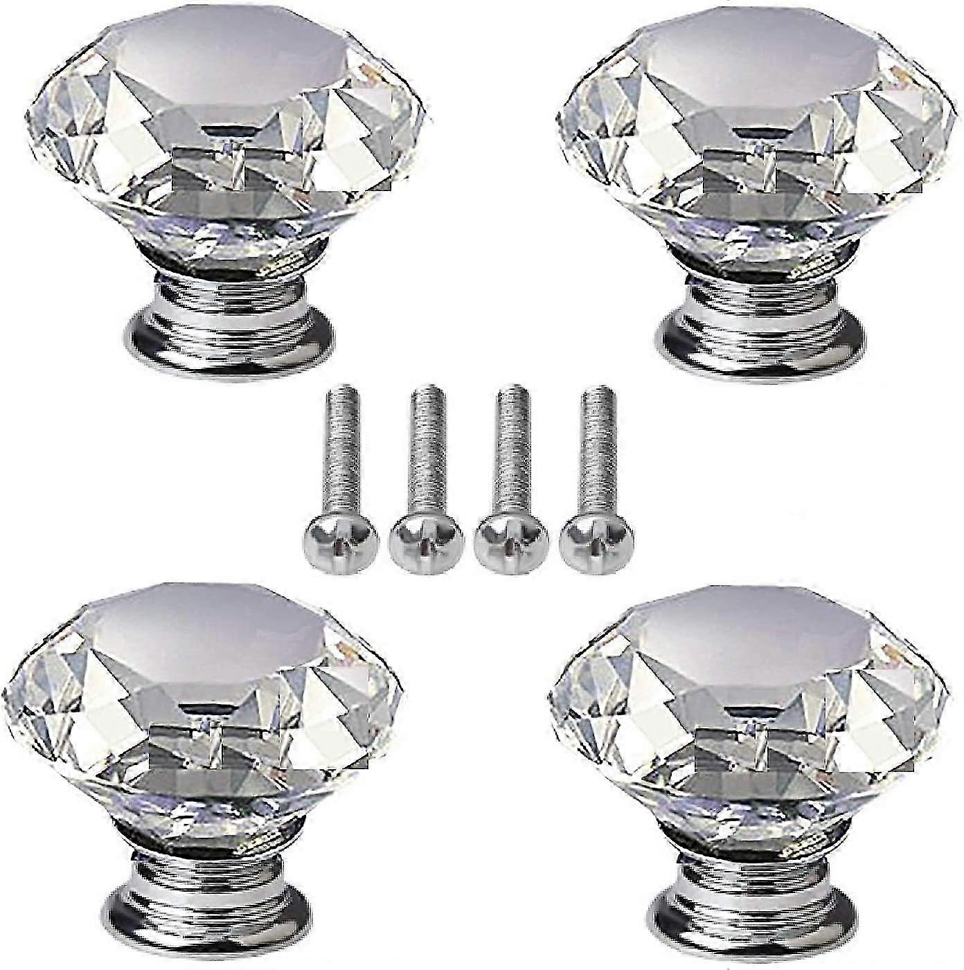 Drawer knobs dresser furniture knobs, crystal, zinc alloy