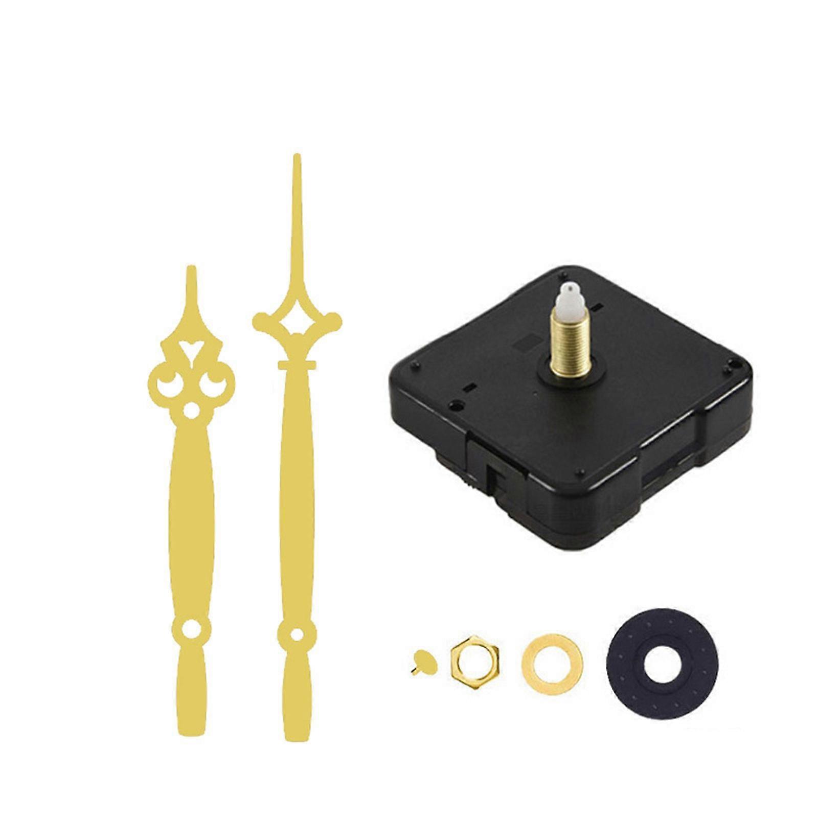 1 Set Hanging DIY Quartz Watch Silent Wall Clock Movement Clocks Repair Movement Clock Mechanism Parts With Needles