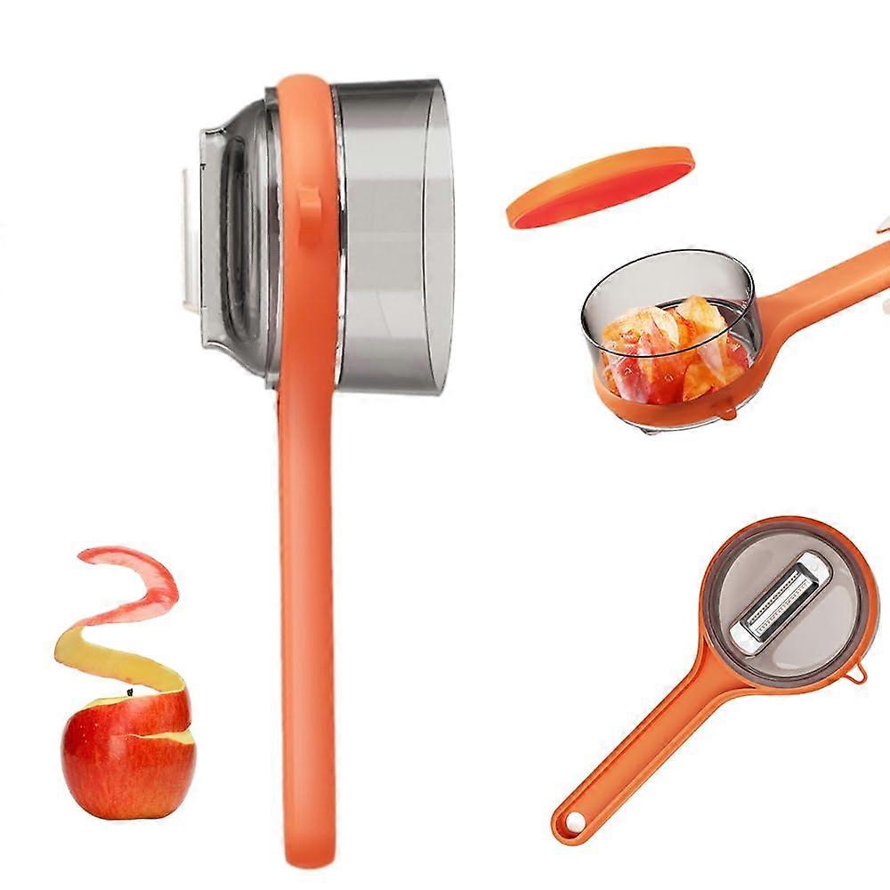 Multifunctional Peeler for Home Kitchen Use - Stainless Steel, Adjustable Blade, Easy Grip Handle, Effortless Vegetable and Fruit Peeling