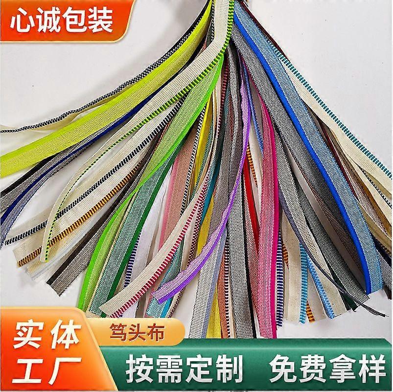 48pcs βιβλιοδεσία Headband Βιβλιοδεσία ύφασμα Endbands Βιβλιοδεσία ύφασμα επισκευής βιβλίων κορδονιών για αρχάριους Προμήθειες εξαρτήσεων βιβλιοδεσίας βιβλίων