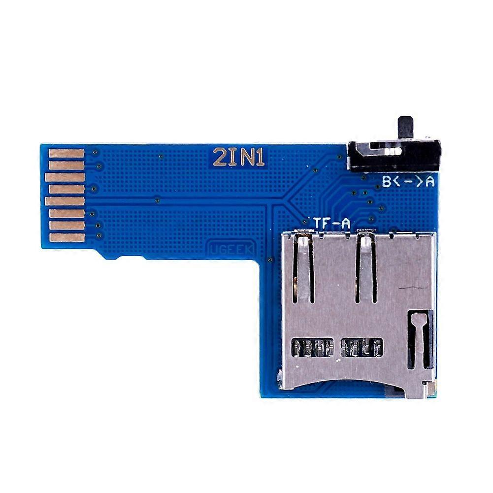 Two in One Dual System Switcher Micro-SD/TF Card Memory Storage Board Double TF Card Adapter for B+