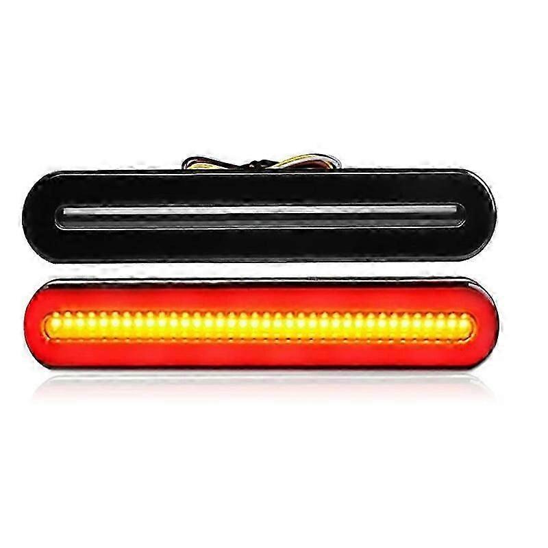 High quality2pcs LED Trailer Tail Lamp Stop Brake Dynamic Rear Fog Reversing Light