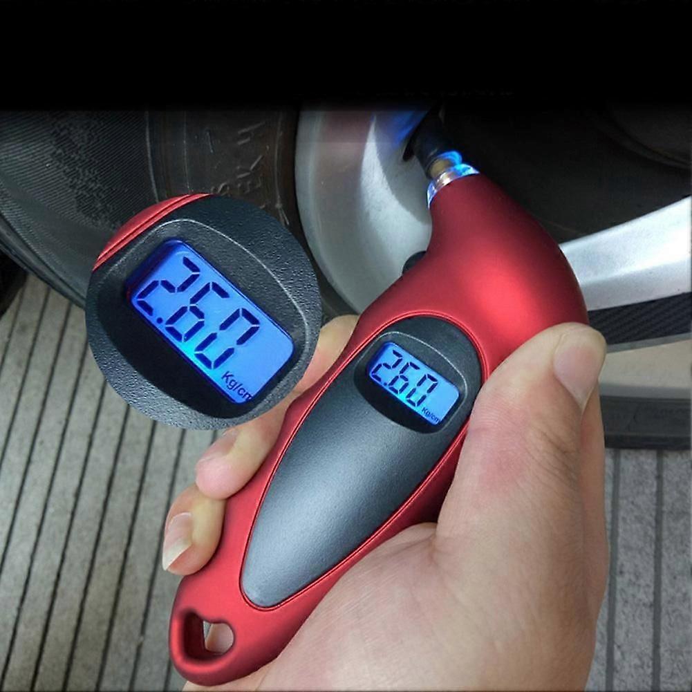 LCD Digital Tire Tyre Air Pressure Gauge Tester Tools For Car Auto