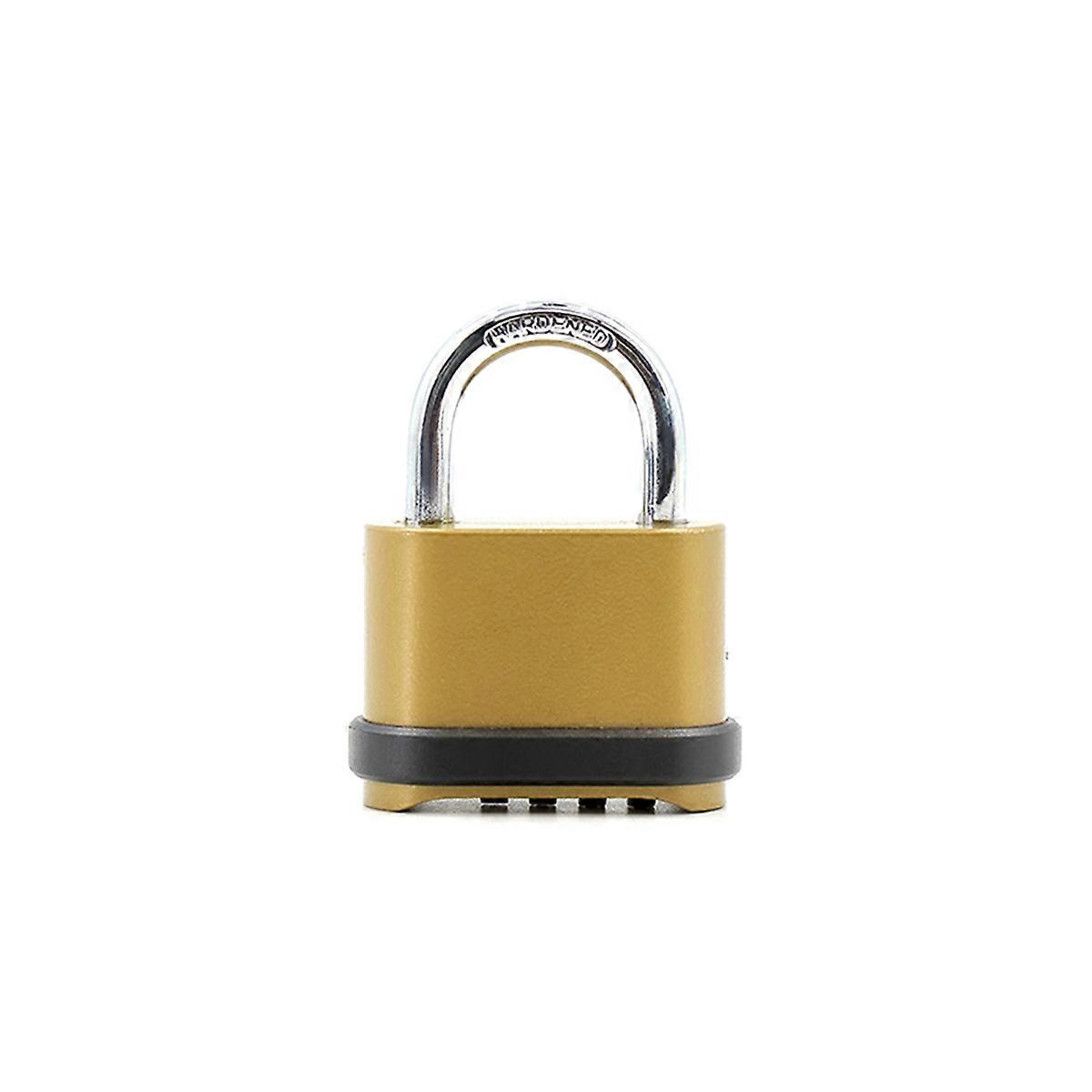 2PCS 4-Digit Combination Zinc Alloy with Password Waterproof,Rust-Proof and Anti-Theft Lock Door Loc