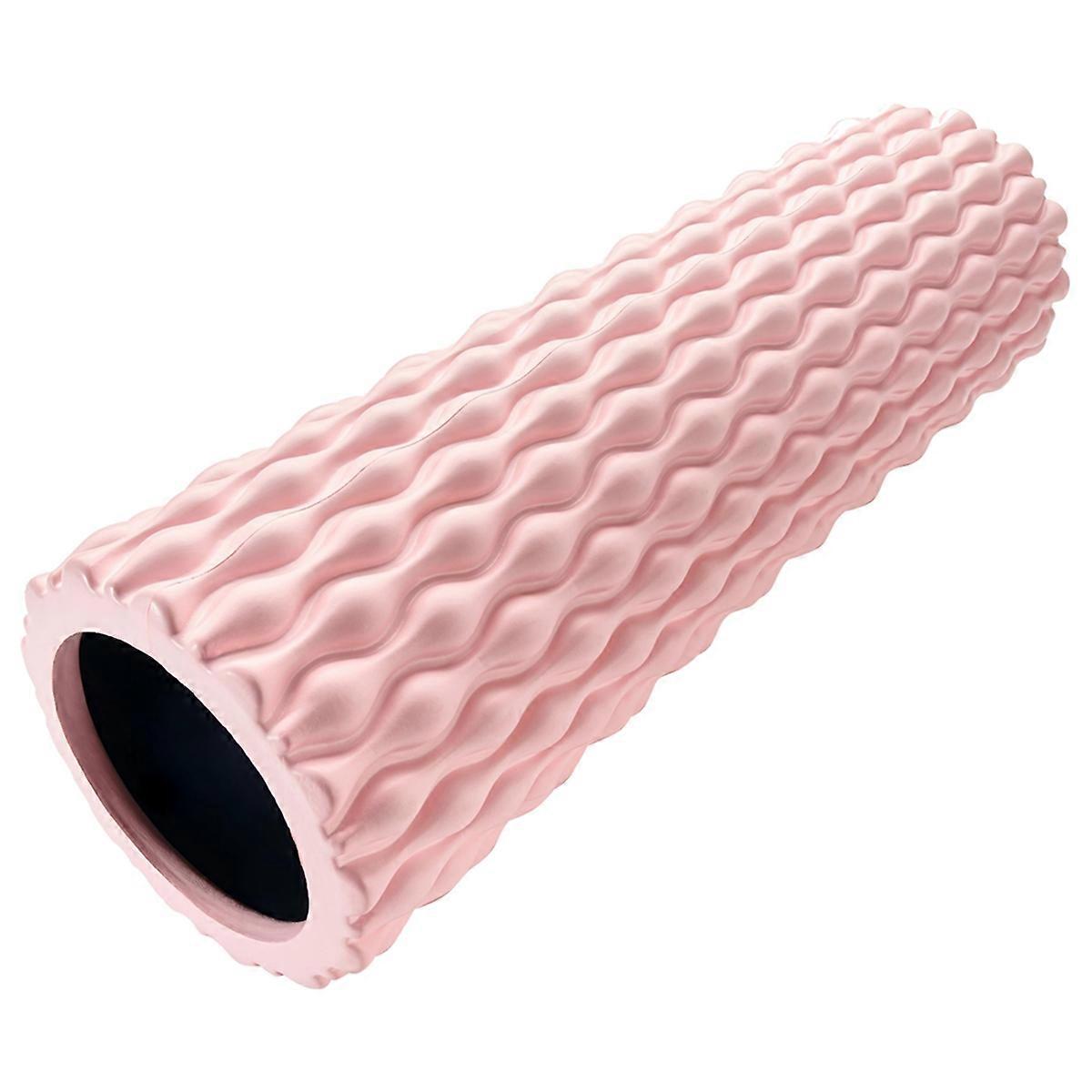 Textured Foam Rollers For Muscle Massage Medium-Density Back Pink