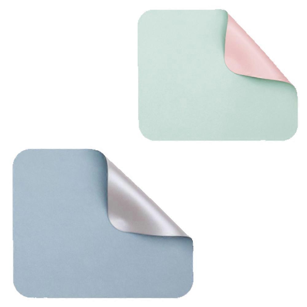 Pack Mouse Pad,Waterproof Leather Mouse Pad,Function for Computers, Laptops, Office/Home - 25*21 CM
