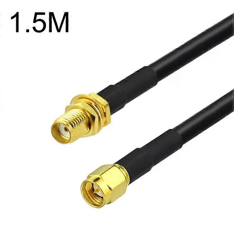 SMA Male to SMA Female RG58 Coaxial Adapter Cable-1.5m Length