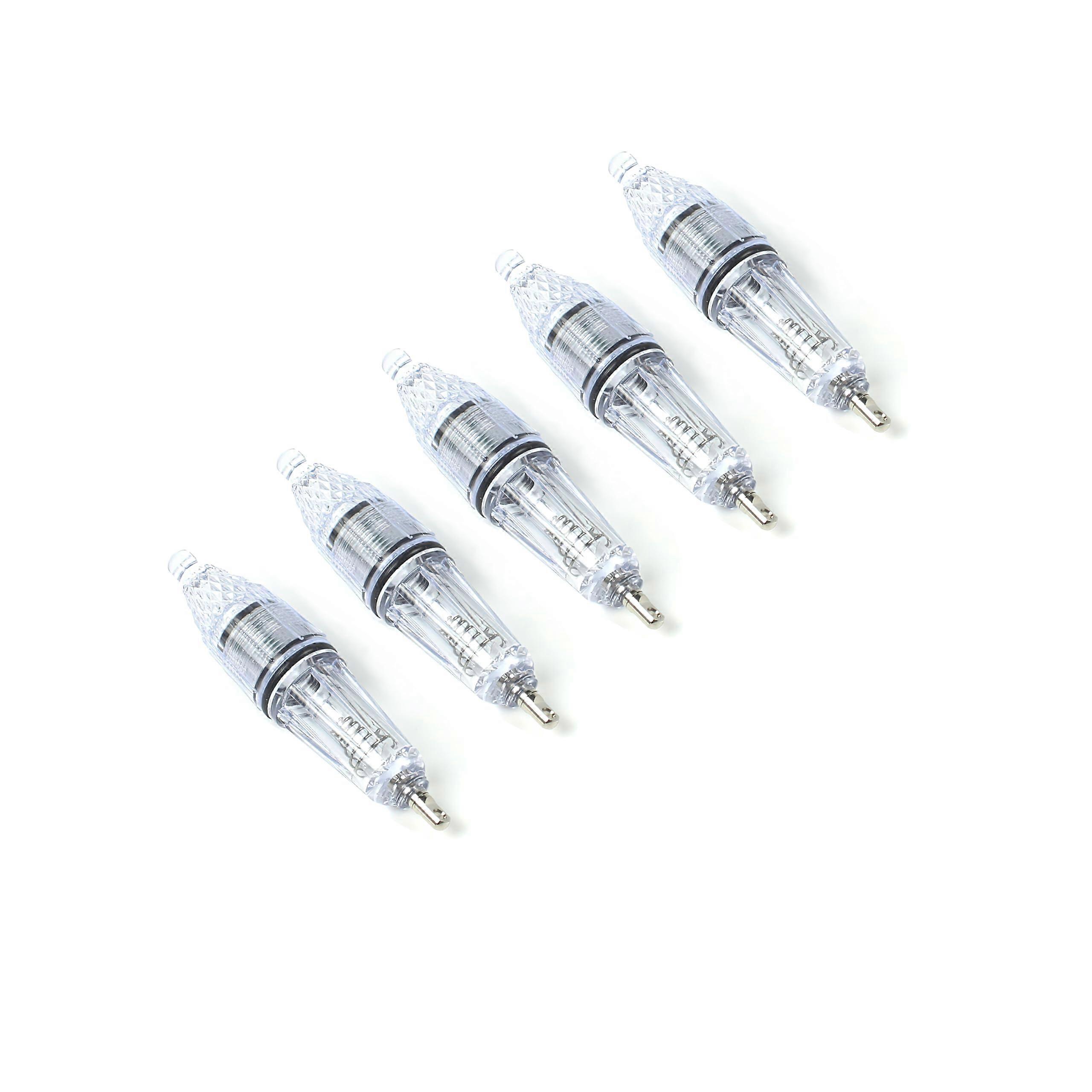 LED Underwater Fishing Light 5pcs Deep Drop LED Light Attractants Flashing Attractive Light Bait Lure Lamp