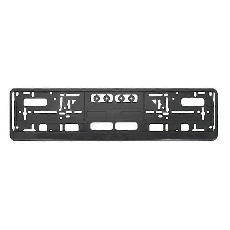 European Standard Single-strip Plastic License Plate Frame