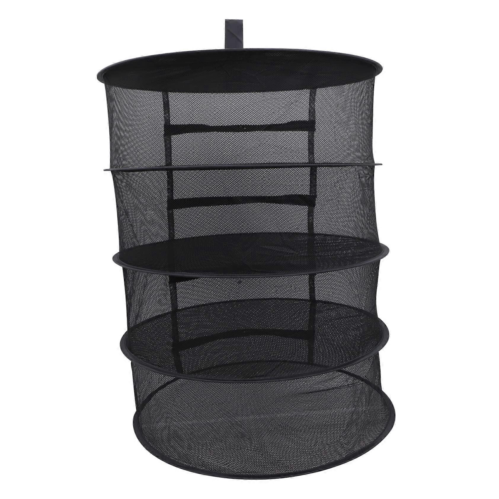Air Dry Herb Hanger Drying Rack - Collapsible Plant Drying Net Shelf with Zipper for Garden Herbs, Vegetables, and Flowers