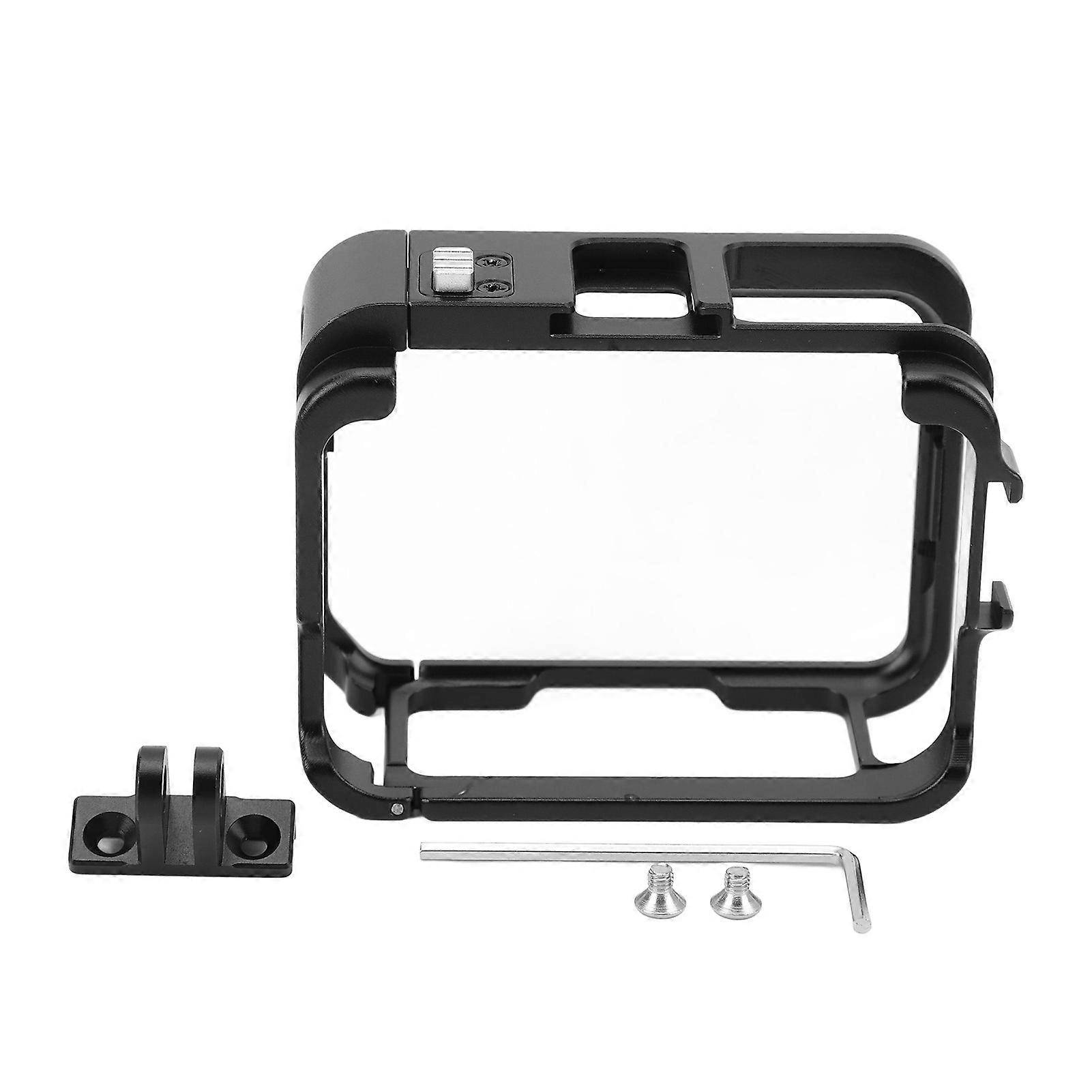 Cage Ace Pro Camera Protective Frame Housing Case with Cold Shoe Mount for LED Light Microphone