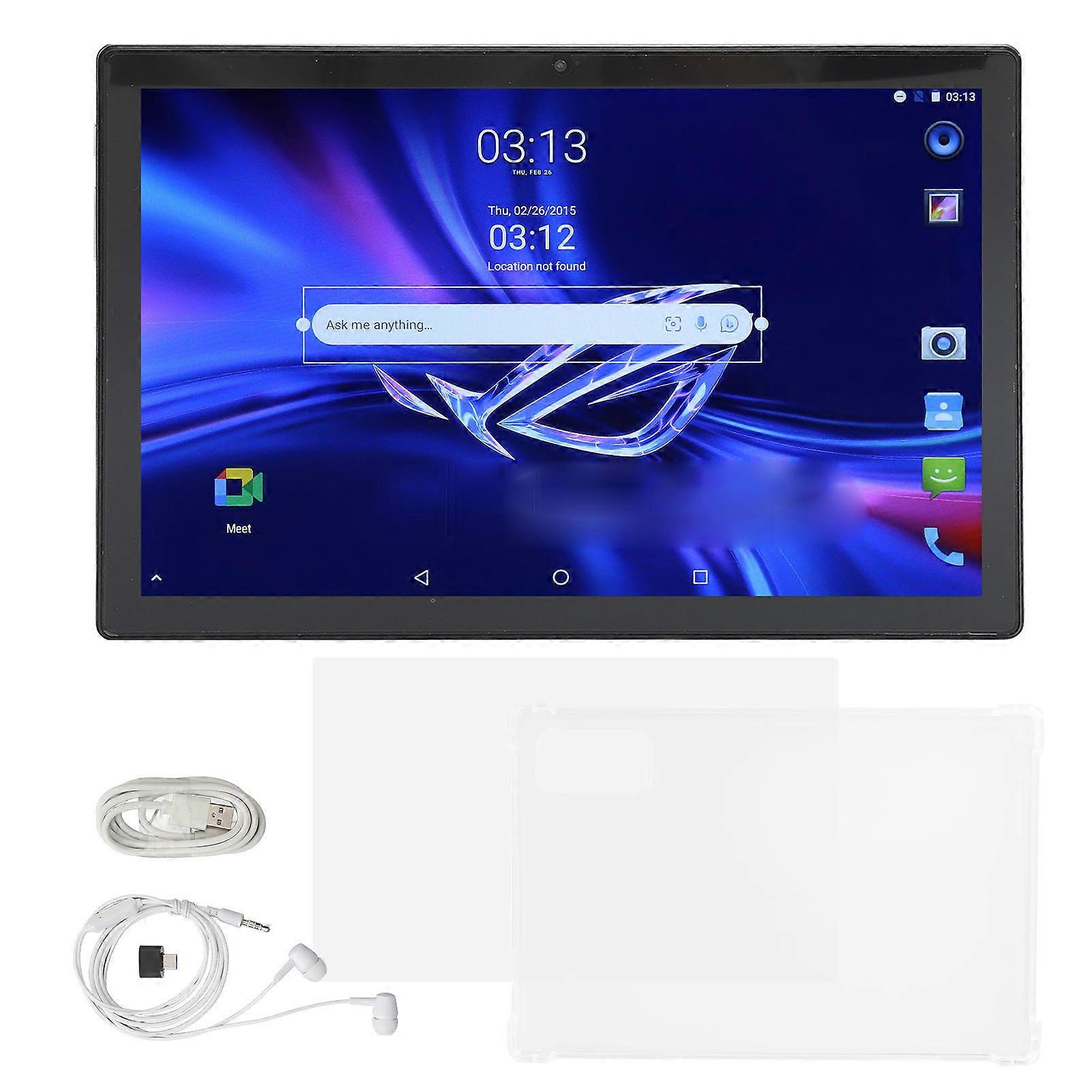 10.1 Inch for Android 10 4 Core CPU 3G Network Band WiFi 6800mAh 6GB 64GB 16MP 8MP Dual Camera Tablet PC