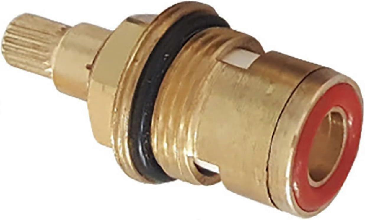 Brass Ceramic Faucet Valve Core,Replacement Tap Cartridges,3/4' Spare,Red