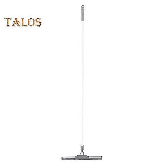 180 Degree Rotating Floor Broom with Sturdy Pole Rubber Squeegee Floor Cleaning Long Handle Broom Cleaning Tool