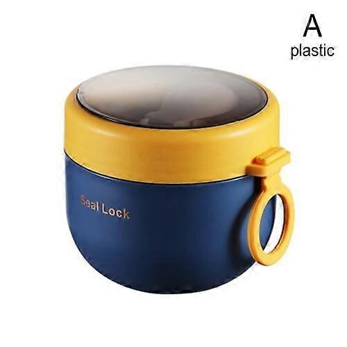 Warm Food Vacuum Flask Lunch Box Insulated Storage Leak-proof