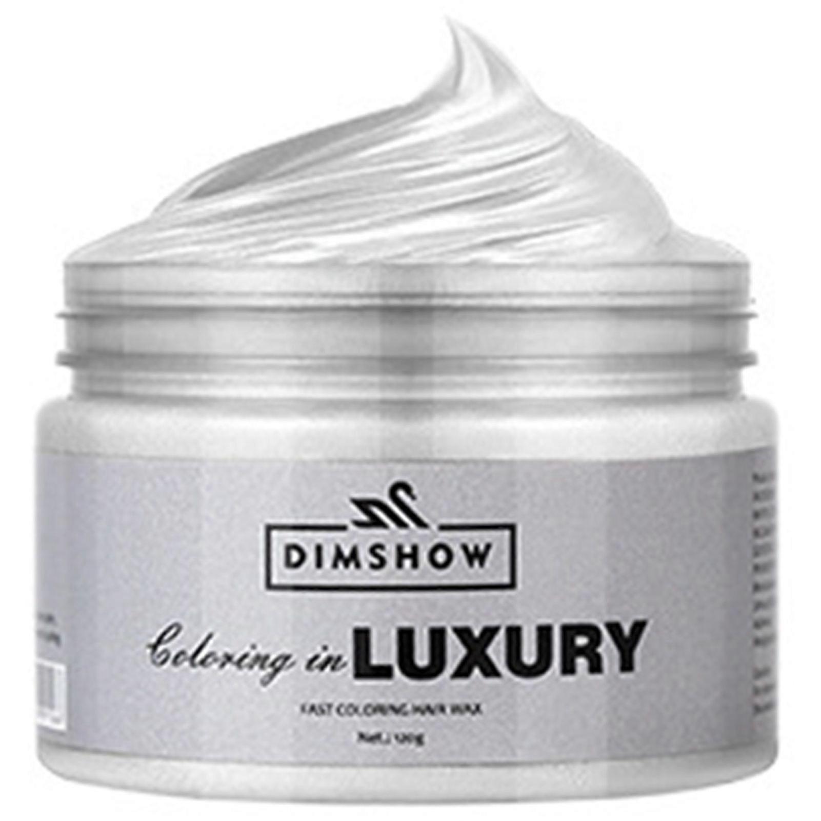 Temporary Hair Color Wax for Men Women Long Lasting Styling Clay for Party Cosplay Daily Use