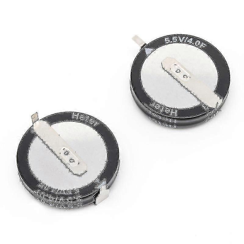 2 Pcs 4.0f 5.5 V C H-type Button Cce