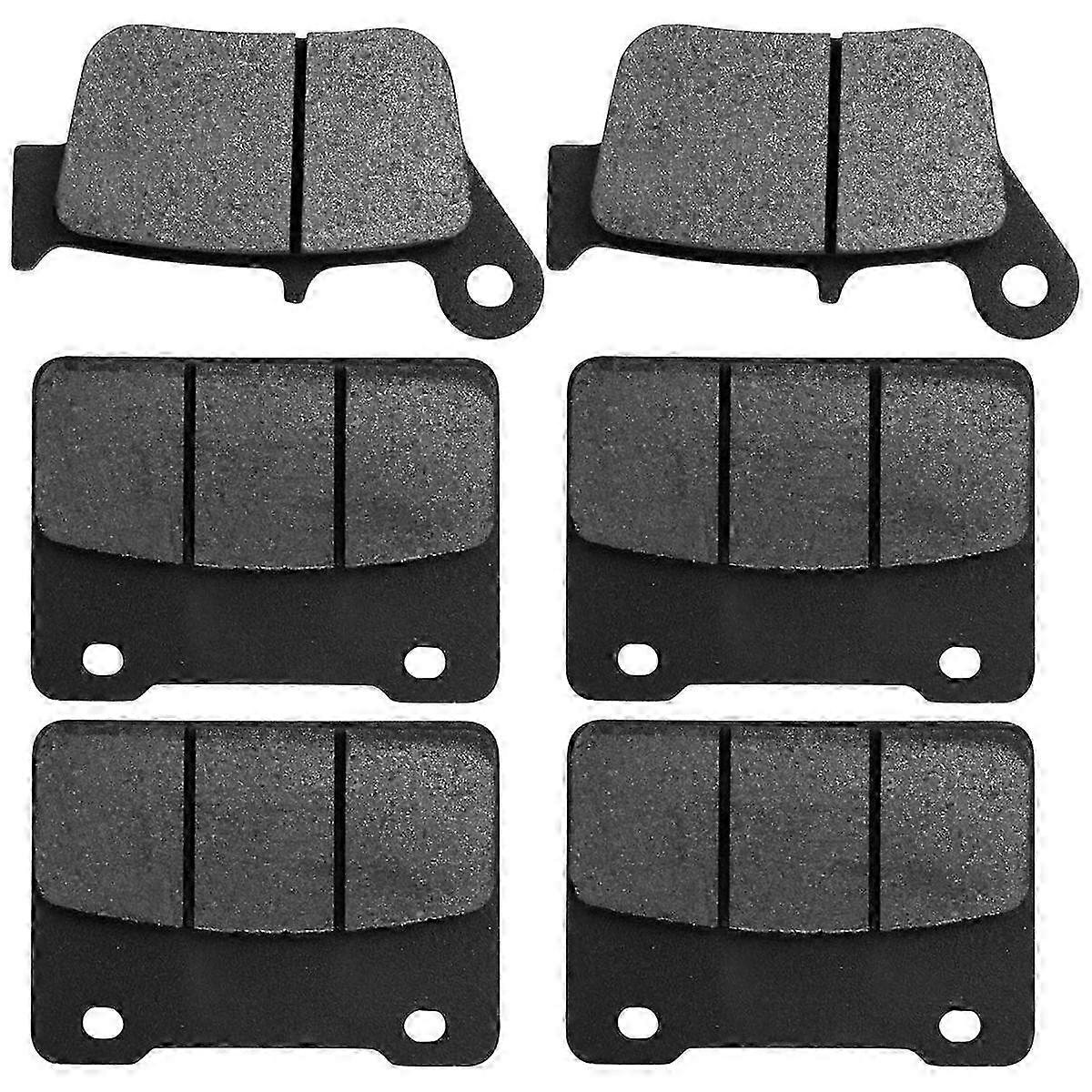 Motorcycle Front and Rear Brake Pads Sets compatible MaxSym 400I 2011-2021 Max 600I 2014-2017 MaxSym