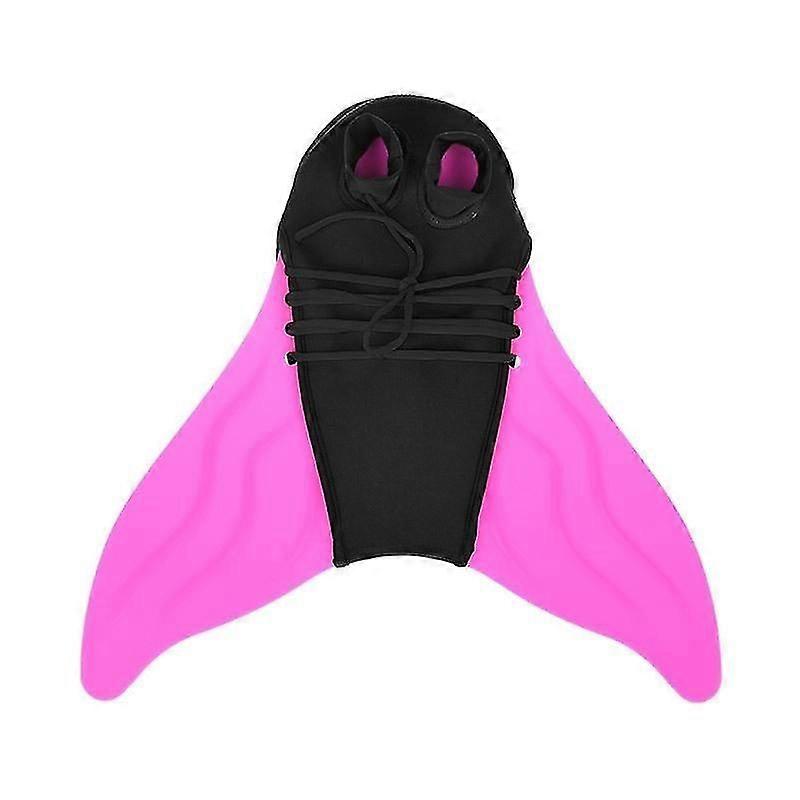 Nageoires de natation pour enfants , Nageoires de queue de sirène Une pièce Flipper Nageoires d’entraînement Natation Nageoires d’entraînement Water Sp