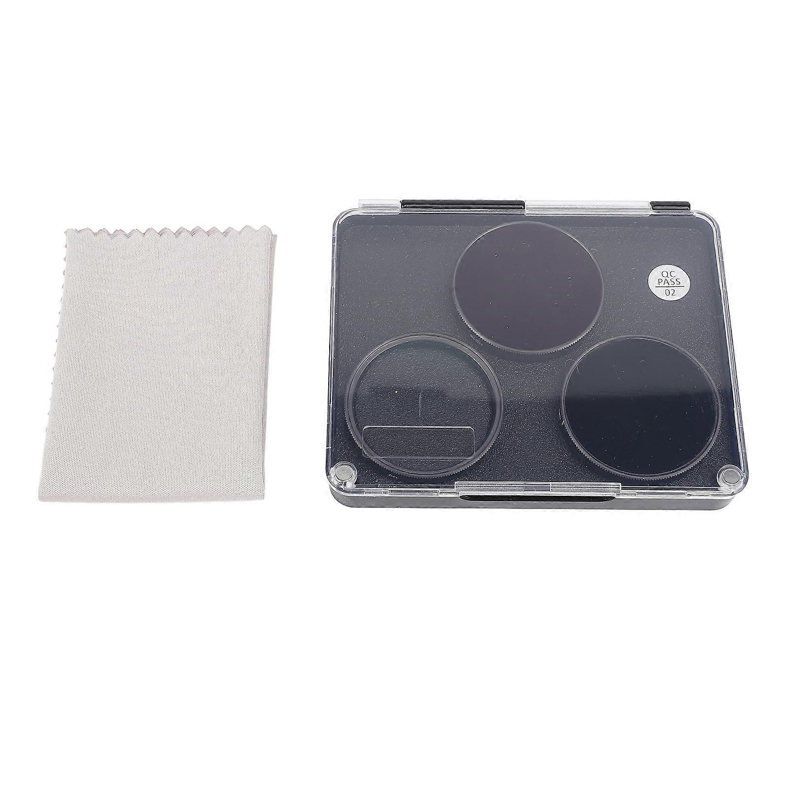 Action Camera Filters Set: Enhance Clarity and Color with UV, CPL, and ND16 Filters