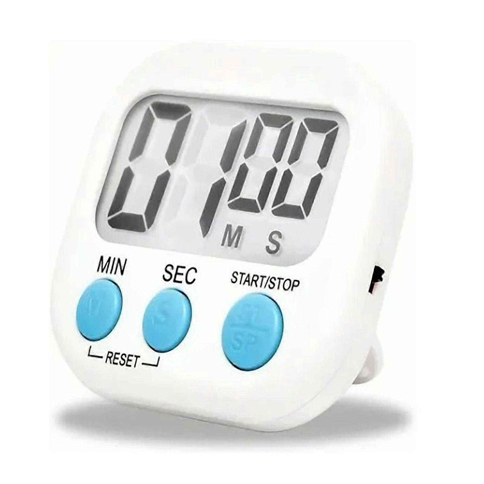 Kitchen Timer Large Screen Digital Display Multifunction Battery Powered Electronic Cooking Timer English Version