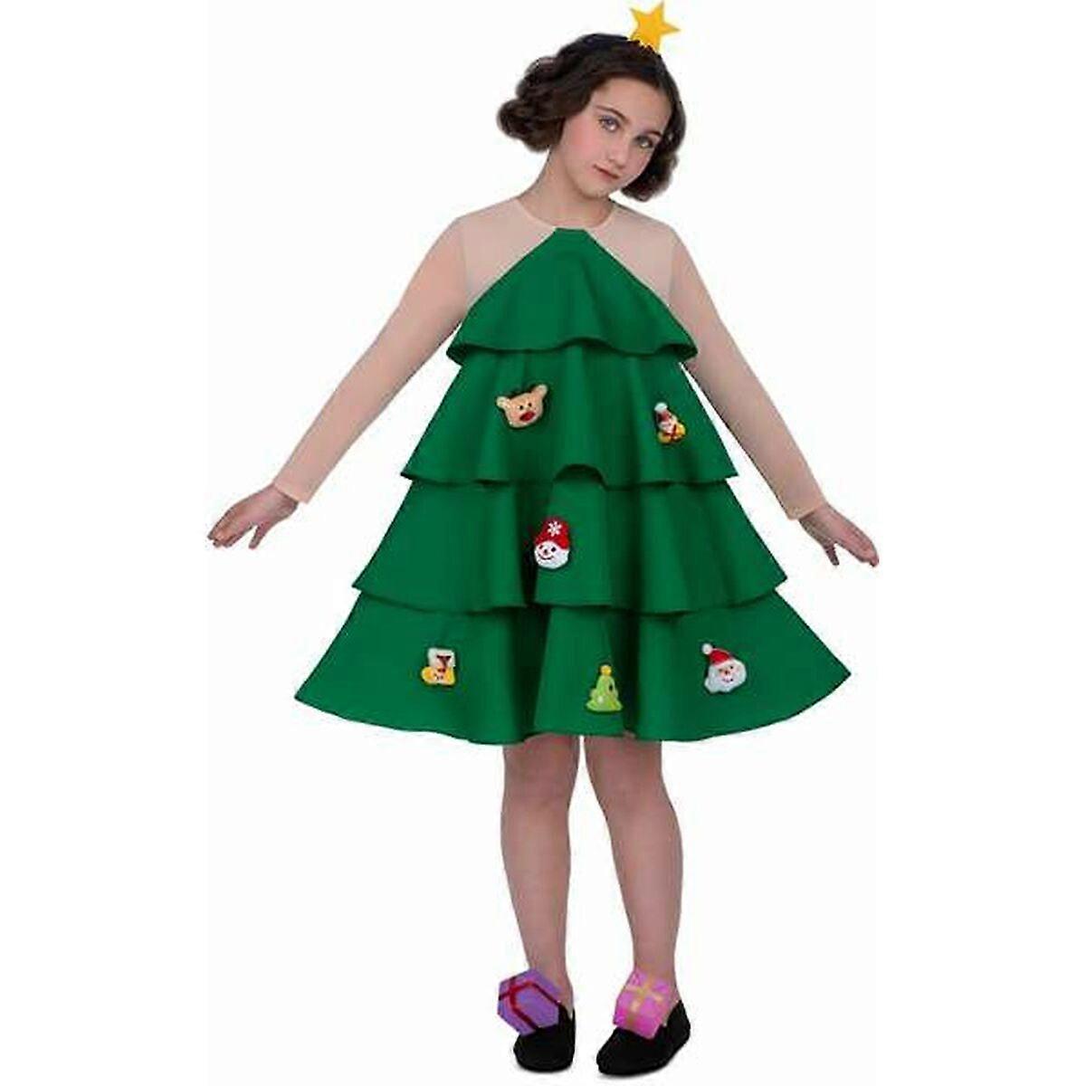 Costume per Bambini My Other Me Albero di Natale Verde M 7-9 Anni