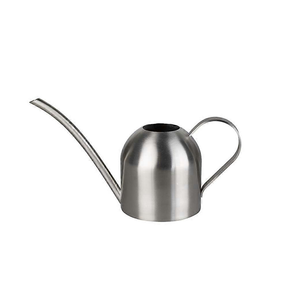 Stainless Steel Watering Can 1 for Litre Indoor Plants Balcony Gardening