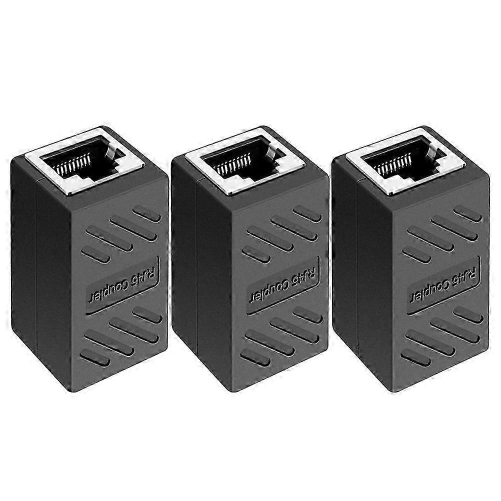 3pcs Ethernet Extender Ethernet Coupler Cat 6 Connector RJ45 Ethernet Adapter