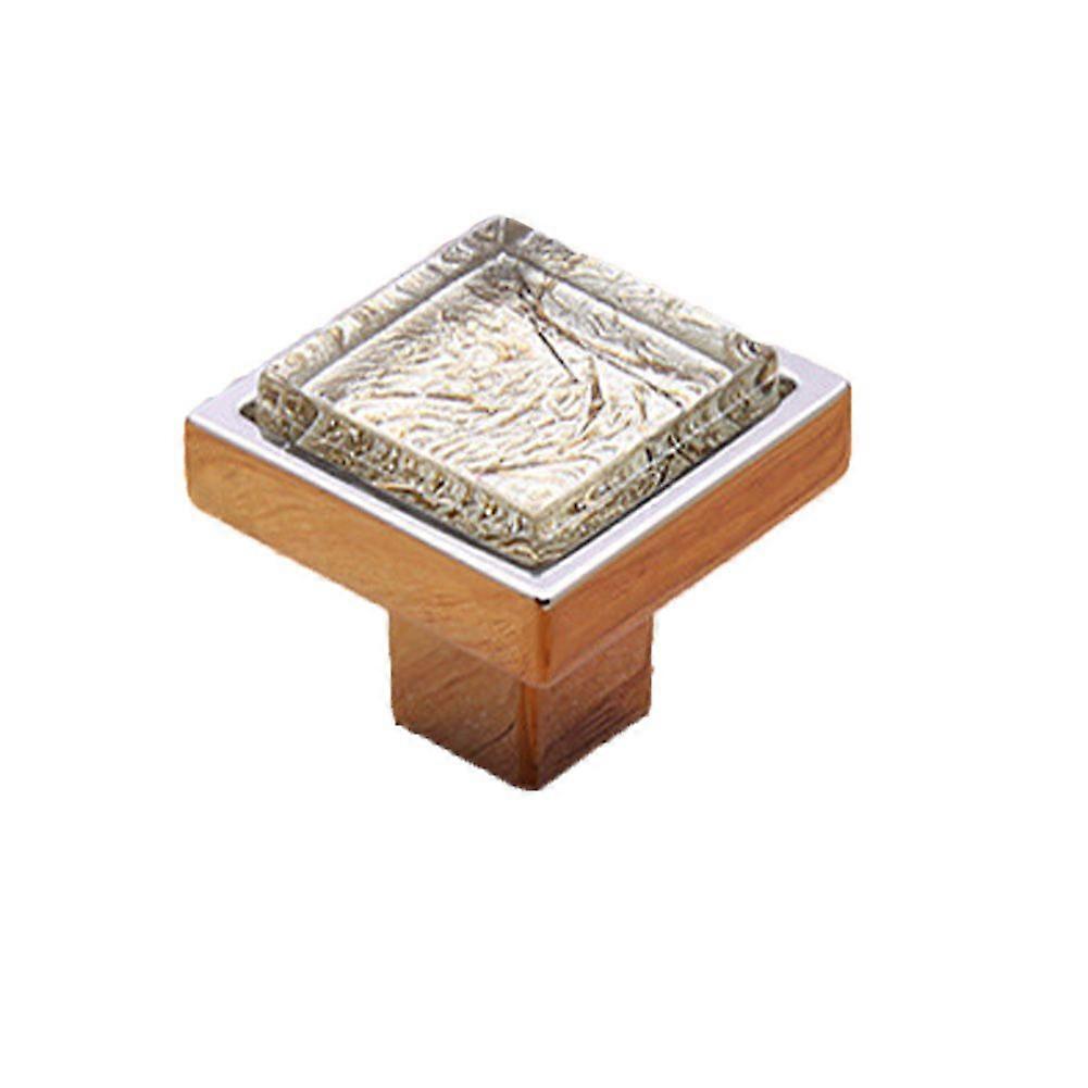 高品質の7003クリスタルスクエアハンドル家具ワードローブキャビネットドアシングル