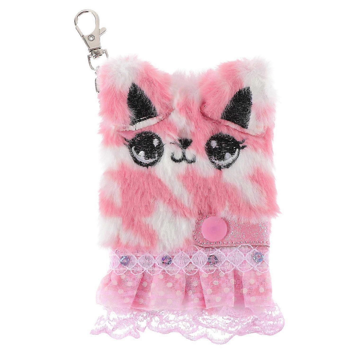 Plush Diary Plush Animal Skirt Shape Notebook Plush Notebook Student Notebook