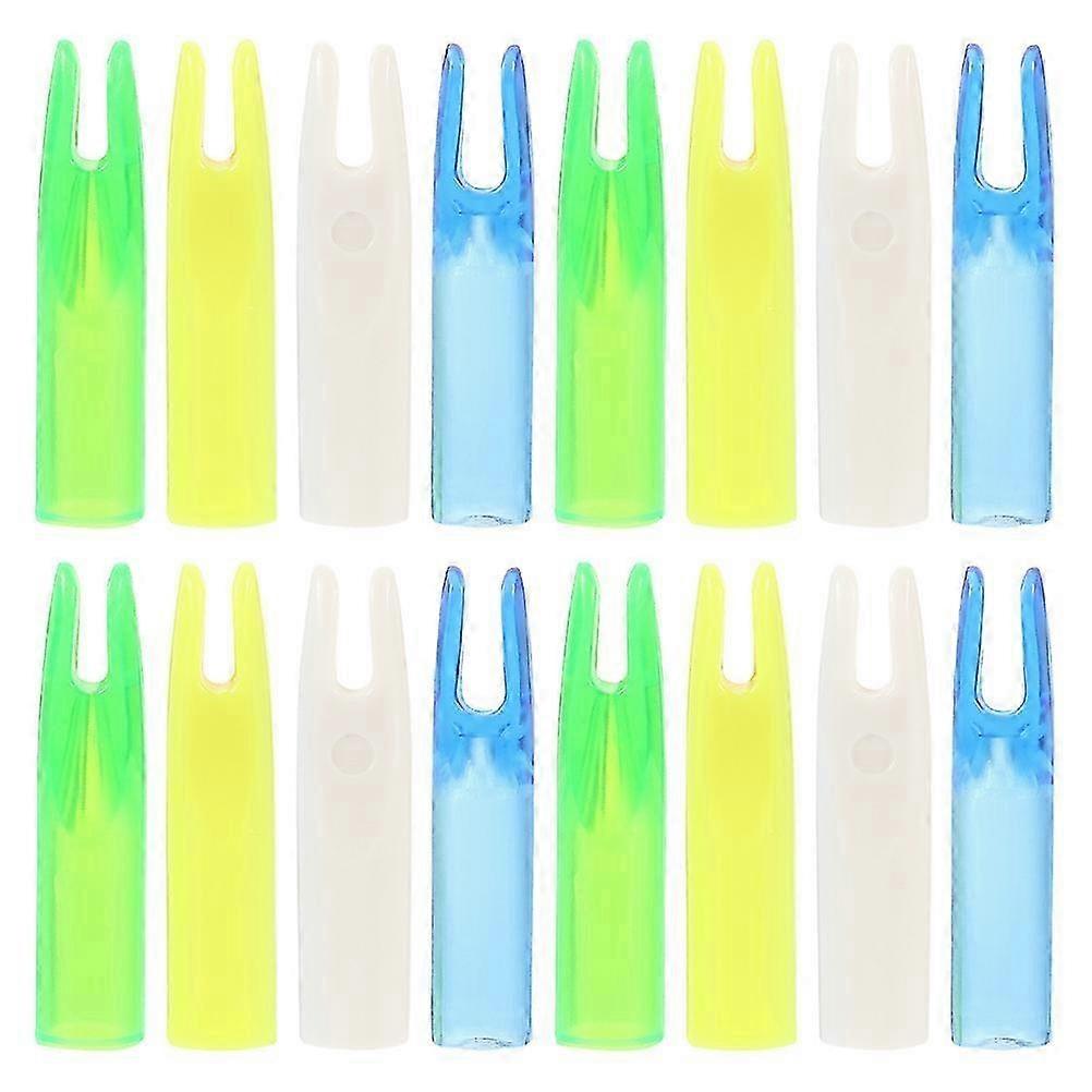 16Pcs Arrow Nocks Outdoor Archery Nocks Hunting Arrow Nocks Tail for Archery
