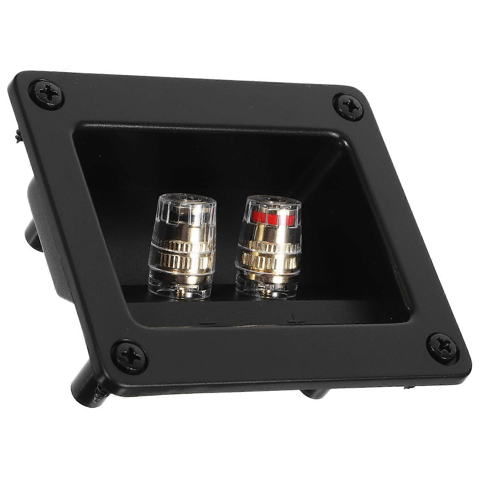 It sounds like you're referring to a **speaker junction box** or **speaker wall plate** that uses **Junction Box Way** style connectors (possibly a