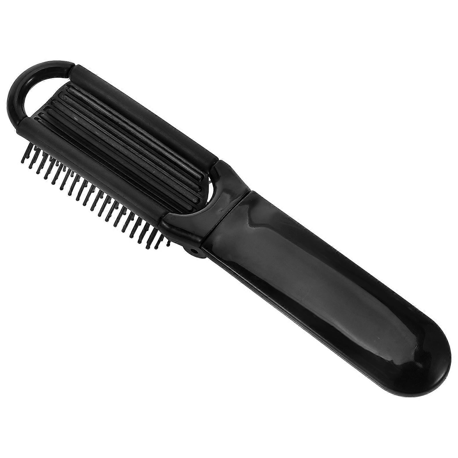 Lightweight Travel Hair Brush, Foldable with Mirror for Multi-Purpose Grooming