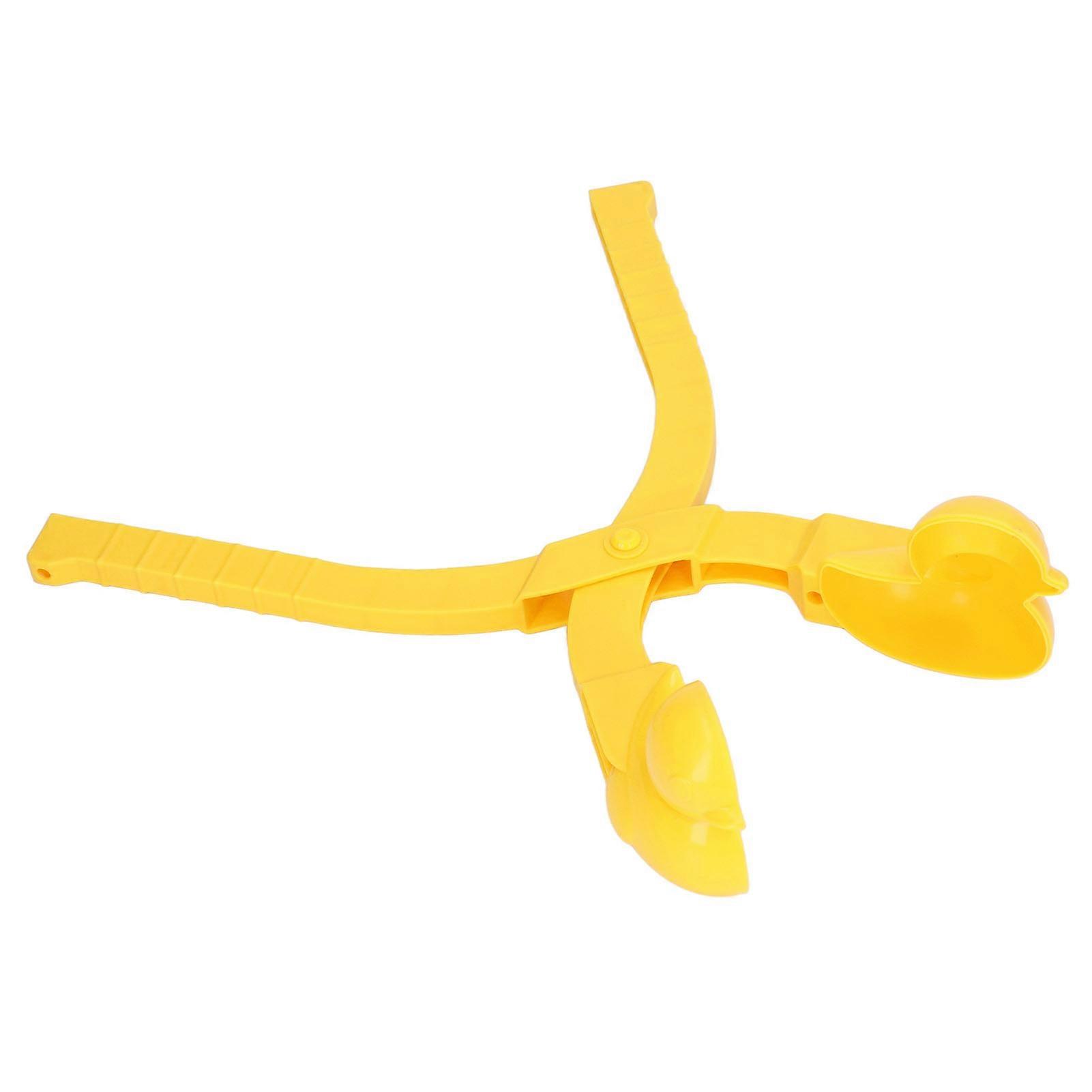 Snowball Maker Duck Shape Convenient Snow Ball Mold Clip with Handle for Adults Kids Winter 