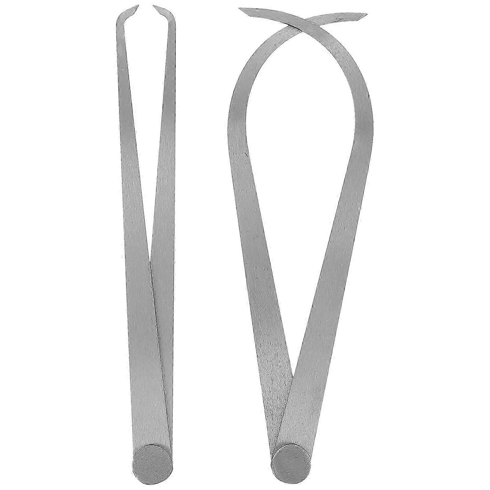 2Pcs Durable Joint Measuring Inside and Outside Caliper Suitable for Carving, Shaping, and Modeling Purposes