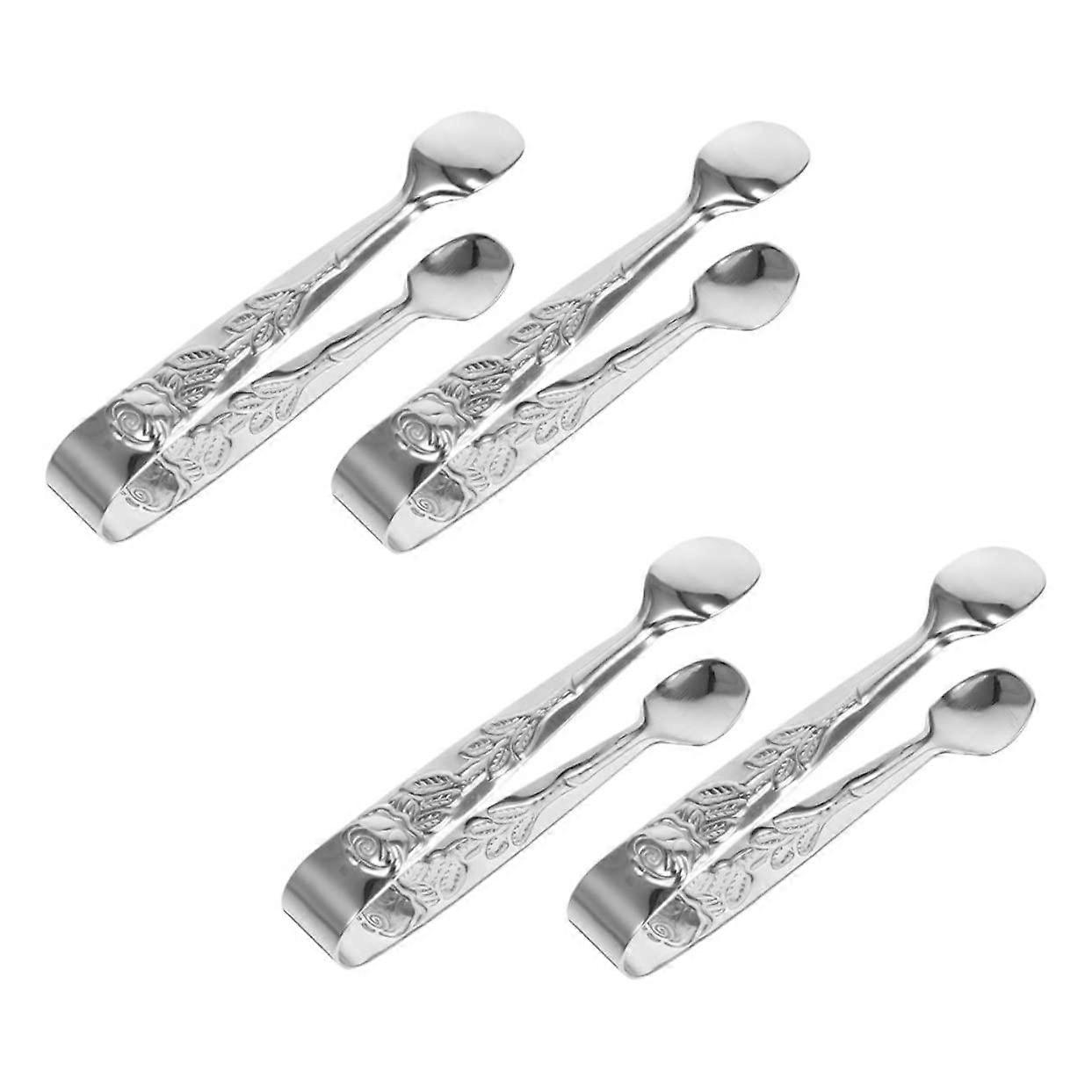 4-Piece Ergonomic Ice Cube and Pastry Molds Set for BBQ and Grill, Durable and Safe for Party Use