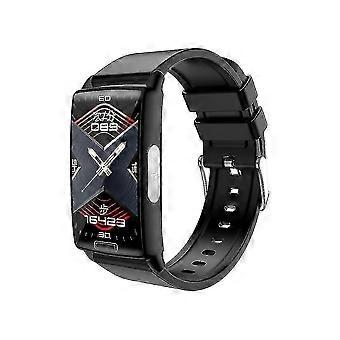 New Blood Glucose Sugar Smart Watch Body Temperature Ecg Hrv Monitor Waterproof-yu