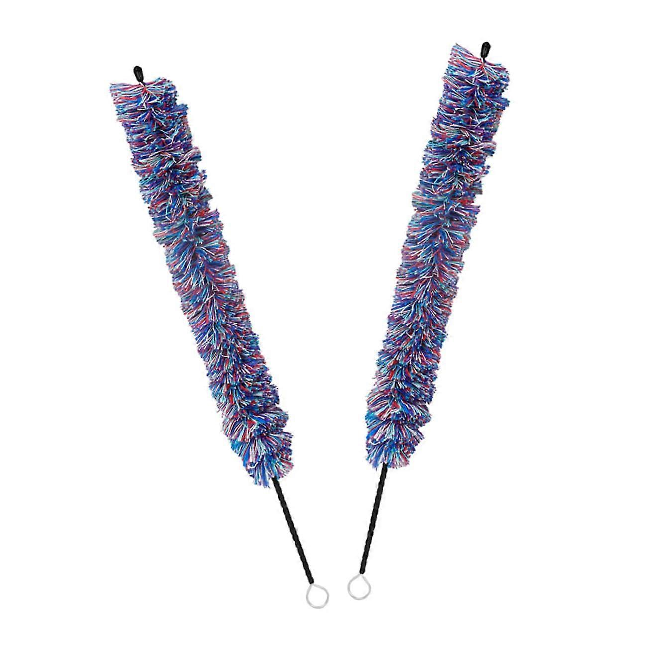 2 Pack Clarinet Flute Saxophone Cleaning Brush Bristle for Wind Instruments