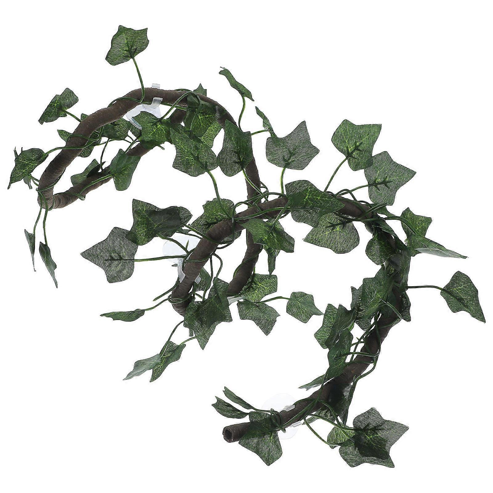 Jungle Vines Artificial Leaf for Reptile Habitat Decor