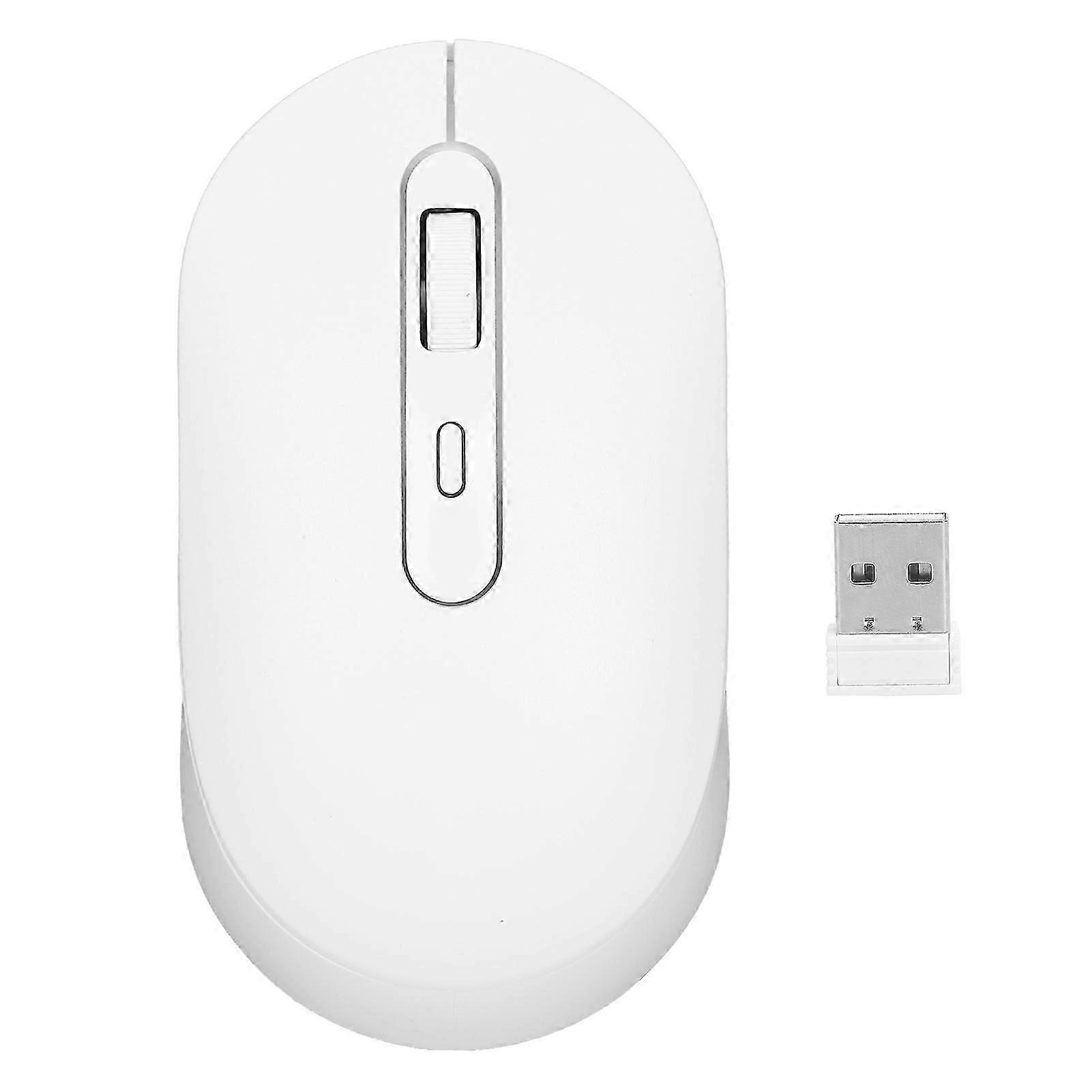 Wireless Silent Mouse, Adjustable DPI, Ergonomic Design for PC Laptop
