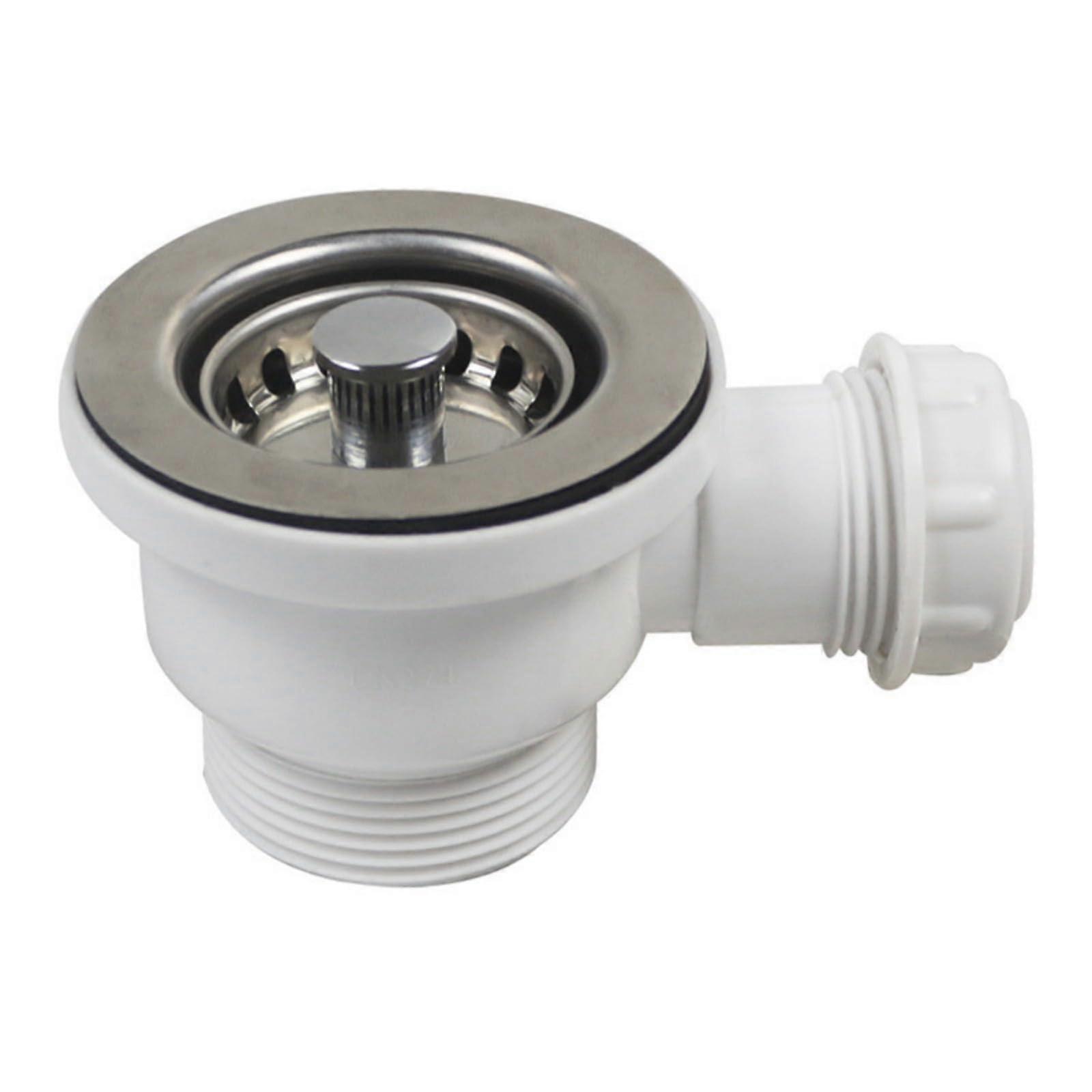 Practical Robust Plastic Materials Vortex Drain Adapter Bathroom Accessories For Household Clutter Needs