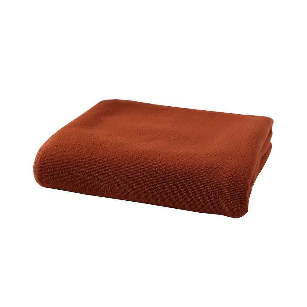 Fast Drying Towel Microfiber Towel Hair Drying Face Cleaning Car Wiping 30x70cm Coffee 1Pcs