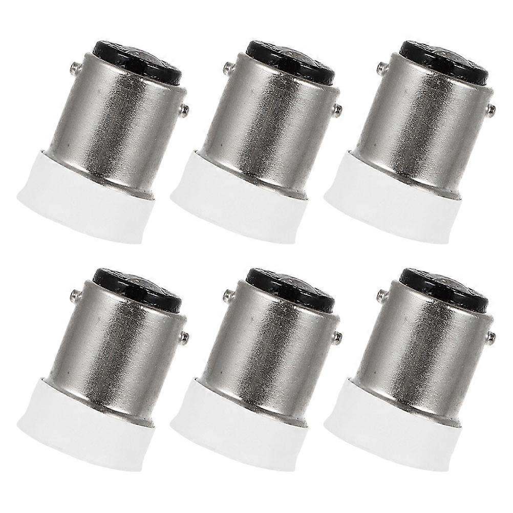 Light Bulb Base Converter Socket Conversion For Lamp Fixtures Size 2.30X1.70X1.70cm 6Set
