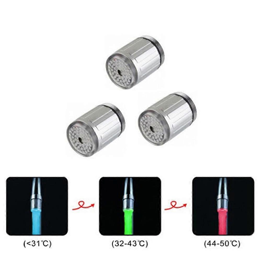 Led Water Tap Intelligent Bathroom Tap With Led Blue Automatic On Off For Home Use 1Pcs