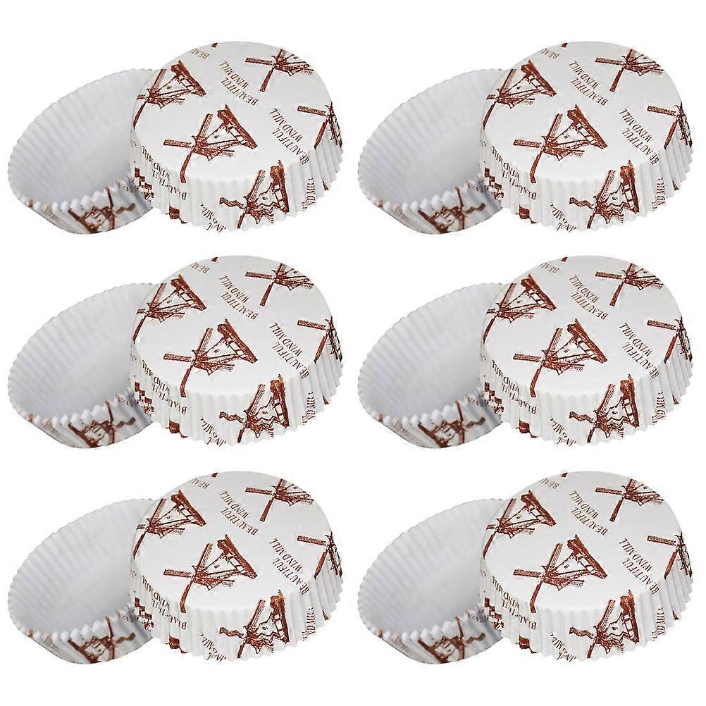 300Pcs Round Baking Cupcake Liners Paper Holders and Wrappers