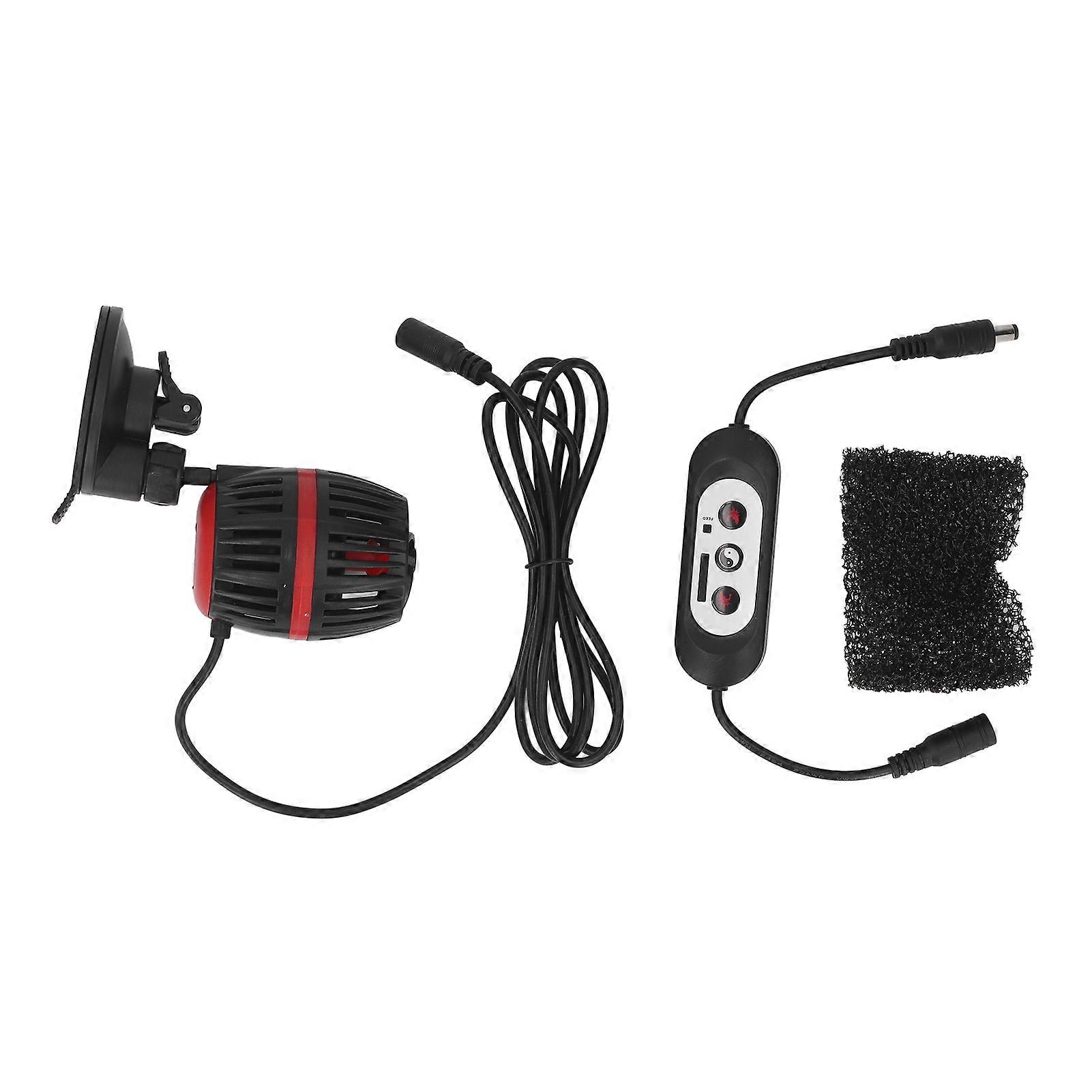 Variable Frequency Aquarium Circulation Pump, Quiet, Submersible, for Aquarium, Black